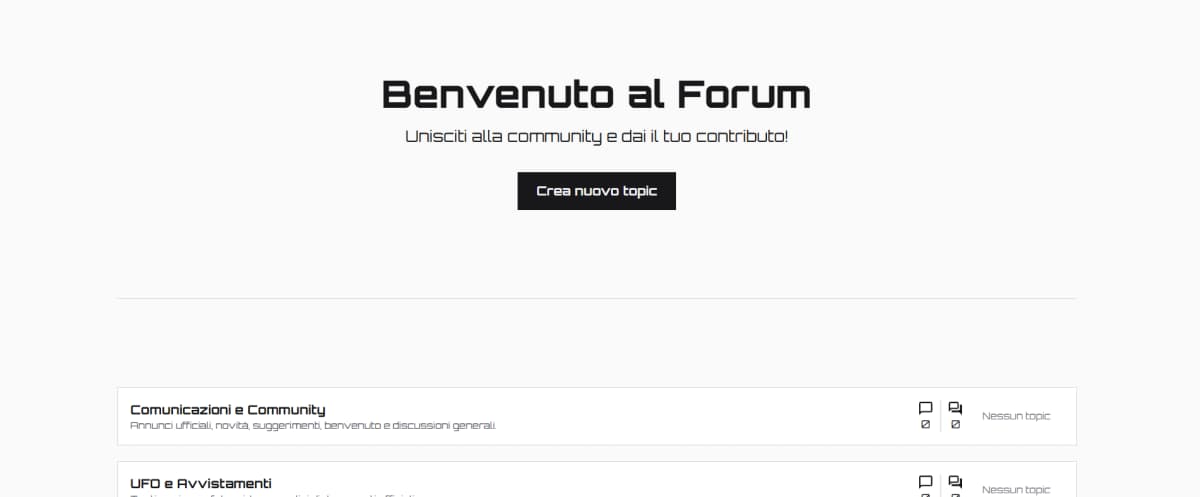 Forum Presentazione