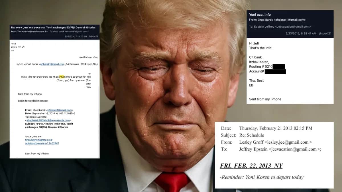 Nuovi Documenti Epstein: Email, Leaks e il Collegamento Segreto con Yoni Koren ed Ehud Barak