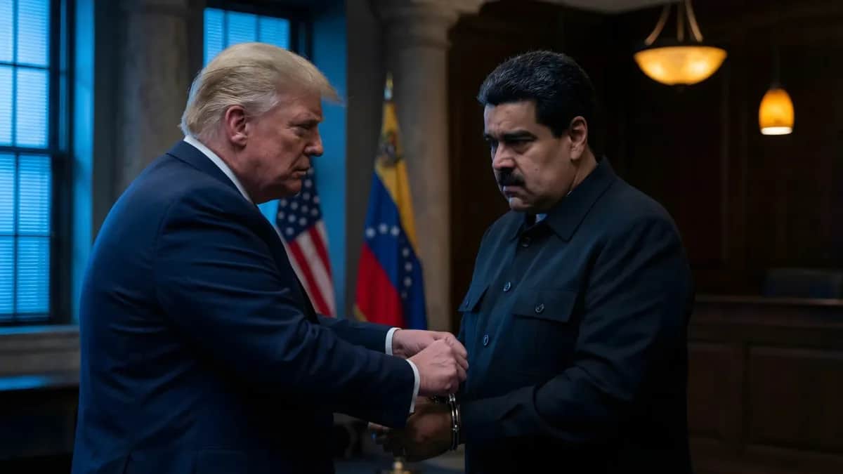 Trump e Maduro USA Venezuela