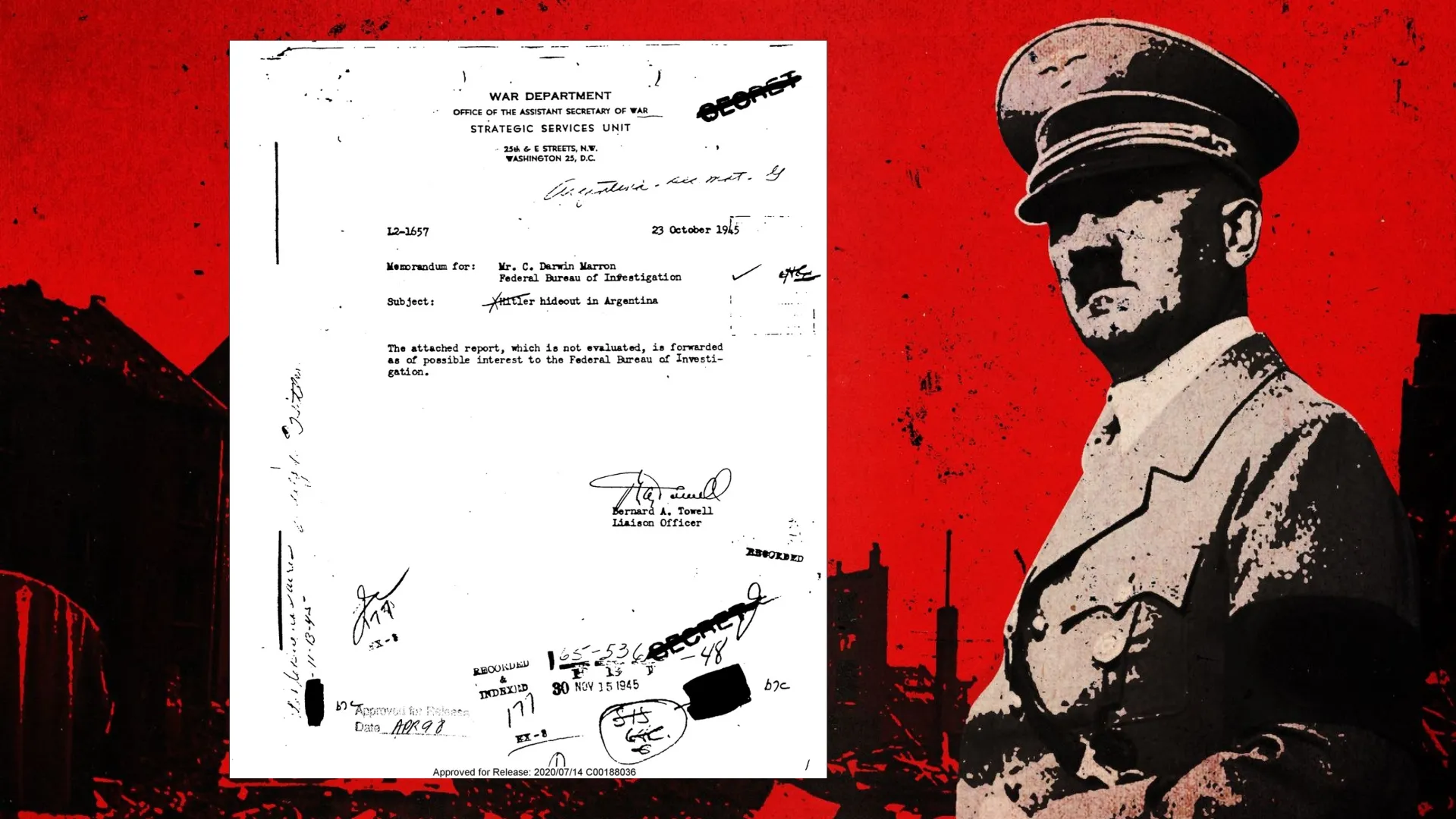 Documenti Hitler vivo in Argentina Omega Click