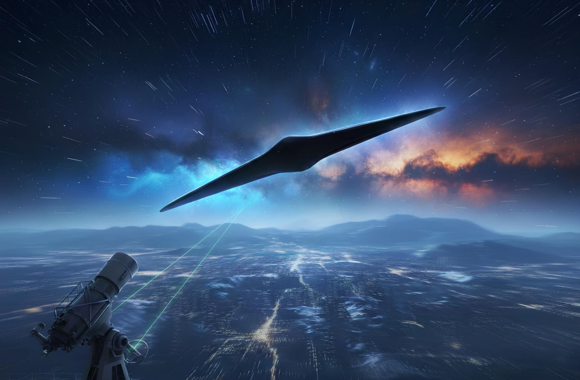 Osservazioni astronomiche di UAP analizzate in uno studio scientifico del 2022